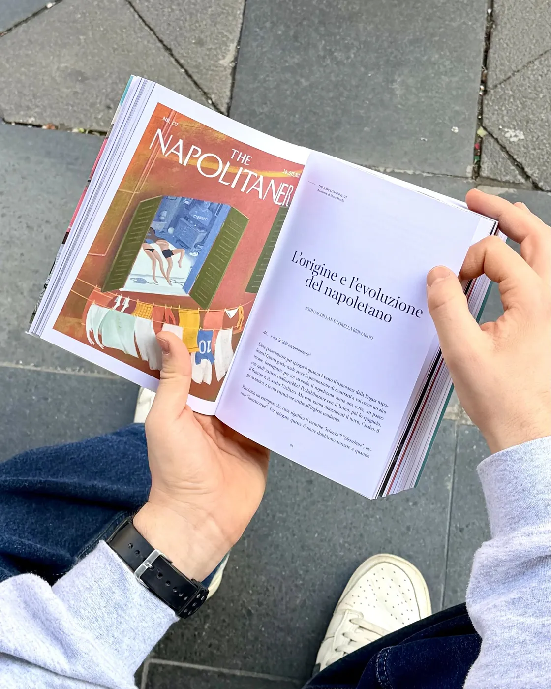 Il libro aperto: le pagine interne