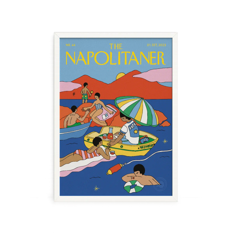 Un bagno estivo - di Agathe Briot - mare-natura | The Napolitaner